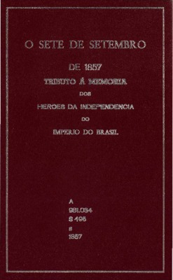 Rio de Janeiro: Paula Brito, 1857., 1857