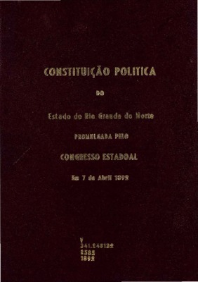 Natal : Typ. D´a Republica, 1892., 1892