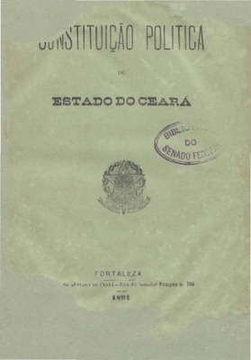 Fortaleza : Typ. do Estado do Ceara, 1891., 1891