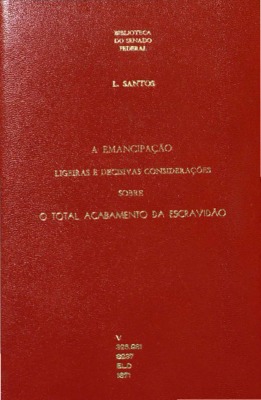 Bahia : Typ. do Correio da Bahia, 1871., 1871