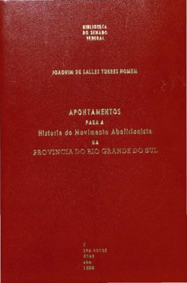 Porto Alegre: Typ. da Reforma, 1888., 1888