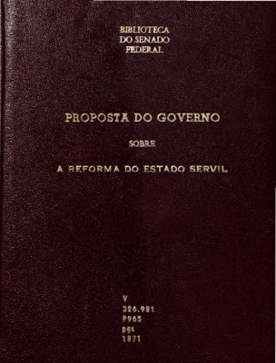 Rio de Janeiro : Typ. Imp. e Const. de J. Villeneuve, 1871., 1871