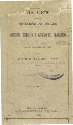 Rio de Janeiro : G. Leuzinger, 1888., 1888