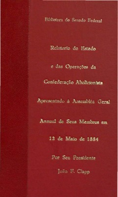 Rio de Janeiro : Typ. Central, 1884., 1884