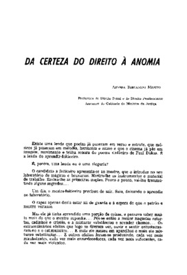 <BR>Data: 10/1973<BR>Fonte: Revista de informação legislativa, v. 10, n. 40, p. 83-94, out./dez. 1973 | MP, v. 3, n. 3, p. 43-52, 1974<BR>Parte de: ->Revista de informação legislativa : v. 10, n. 40 (out./dez. 1973)<BR>Responsabilidade: Armida Bergamini M