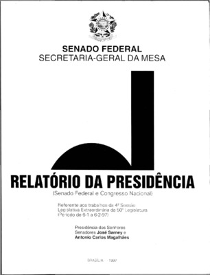 <BR>Data: 1997<BR>Responsabilidade: Senado Federal<BR>Endereço para citar este documento: ->www2.senado.leg.br/bdsf/item/id/242631