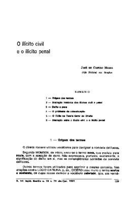 <BR>Data: 04/1981<BR>Fonte: Revista de informação legislativa, v. 18, n. 70, p. 159-174, abr./jun. 1981<BR>Parte de: ->Revista de informação legislativa : v. 18, n. 70 (abr./jun. 1981)<BR>Responsabilidade: José de Castro Meira<BR>Endereço para citar este 