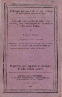 Rio de Janeiro: Typographia Commercial, 1873., 1873