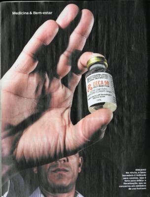 <BR>Data: 27/05/2009<BR>Fonte: Isto é, v.32, nº 2063, p. 82-87, 27 maio de 2009<BR>Conteúdo: O caminho dos medicamentos falsos -- O que fazer para não comprar -- Os filhos da pílula de farinha.<BR>Endereço para citar este documento: ->www2.senado.l