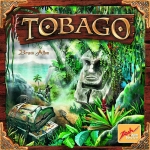 
						Tobago é um jogo de aventura, em que os jogadores possuem diferentes partes de mapas do tesouro. Durante o jogo, mais e mais informações sobre as localizações dos tesouros são reveladas, e os locais possíveis são reduzidos. Quando um jogador identifica a localização de um dos tesouros, eles tentam alcançá-lo o mais rápido possível para garantir a descoberta.<br />
<br />
O jogo possui um tabuleiro modular.					
				 -  Jogos Familiares -  Aventura; Jogo de Cartas; Negociação -  Administração de Cartas; Colecionar Componentes; Movimento em Grades; Force sua sorte