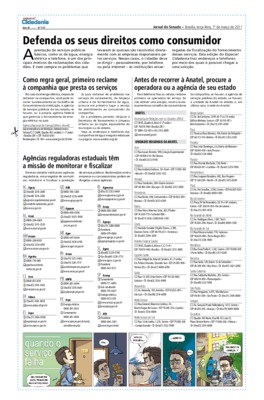 <BR>Data: 01/03/2011<BR>Fonte: Jornal do Senado, v. 9, n. 337, 1 março 2011. Especial Cidadania<BR>Endereço para citar este documento: -www2.senado.leg.br/bdsf/item/id/196653->www2.senado.leg.br/bdsf/item/id/196653
