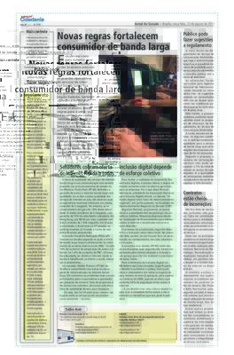 <BR>Data: 23/08/2011<BR>Fonte: Jornal do Senado, v. 9, n. 359, 23 ago. 2011. Especial Cidadania<BR>Endereço para citar este documento: -www2.senado.leg.br/bdsf/item/id/222576->www2.senado.leg.br/bdsf/item/id/222576