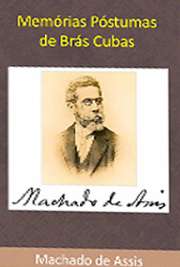 Livros brasileiros online. Publicado em 1881, o livro aborda as experiências de um filho abastado da elite brasileira do século XIX, Brás Cubas. Começa pela sua morte, descreve a cena do enterro, dos delírios antes de morrer, até retornar a sua infância, quando a narrativa segue de forma mais ou menos linear – interrompida apenas por comentários digressivos do narrador. Joaquim Maria Machado de Assis, nascido em 1839, é considerado o maior nome da literatura nacional. Foi poeta, cronista, dramaturgo, contista, folhetinista, jornalista e crítico literário.