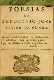 Coleção de Edições Originais. Porto: Na Offic. de António Alvarez Ribeiro Anno de 1796. 