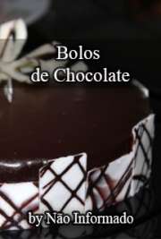   Neste Livro Bolos de Chocolate você encontra uma variedades de bolos fáceis e gostosos,todos de chocolate,aproveite!