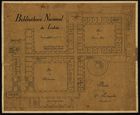 ALMEIDA, Eduardo de Castro e, 1865-?<br/>Bibliotheca Nacional de Lisbôa : Planta do 1º pavimento : Planta do 2º pavimento / Des. pelo primeiro conservador Eduardo de Castro e Almeida. - [Escala não determinada] [190-]. - 1 planta em 2 folhas : manuscritas, p&b ; 46,50x56,70 cm, em folhas de 46,50x56,70 cm