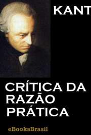 Publicada em 1788, a "Crítica da Razão Prática", a segunda das três "Críticas" publicadas por Kant, dá continuidade à sua investigação crítica acerca dos princípios da moral, então iniciada em 1784, com a publicação da "Fundamentação da Metafísica dos Costumes". Nela Kant analisa as condições de possibilidade para uma moral com pretensão universalista e apresenta mais uma vez o imperativo categórico, forma da lei moral para uma vontade imperfeita. O imperativo categórico - agir de tal modo que a máxima da tua ação possa valer como lei universal - é tomado então como um fato da razão, a revelar como essência sua a liberdade da vontade, liberdade que é assim compreendida como autonomia.

Baixar livros eletrônicos em todos os formatos, ebooks online