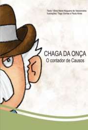 O livro faz parte da Coleção Contos e Lendas das Terras do Barroção, composta por doze livros.Descreve o patrimonio imaterial do municipio de Tianguá em forma de lendas. Conta a historia de Chaga da Onça, um contador de causos que ficou famoso pelas suas mentiras. Falecido ainda hoje é comentário garantido nas rodas de conversa, sendo atribuido o apelido de Chama da Onça as pessoas que mentem. Figura popular que faz parte da cultura do municipio.É importante informar que a coleção está sendo usada por professores da rede municipal e particular do municipio e compor o acervo do Projeto Agentes de Leitura do Estado do Ceará, sendo levanda por 280 agentes a 150 municipios cearense. Esgotado em sua 1ª edição, necessita de apoio para a impressão de uma 2ª edição.