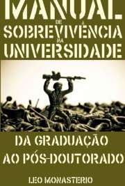   Sincero e debochado, o livro mostra como estudantes ou professores iniciantes podem sobreviver (e até curtir) a vida acadêmica. O "Manual de Sobrevivênc