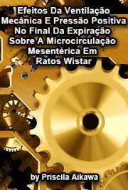   Efeitos da ventilação mecânica e pressão positiva no final da expiração sobre a microcirculação mesentérica em ratos Wistar Faculdade de Medicina / Fisiopatologia Experimental