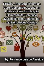 PBQoS - uma arquitetura de gerenciamento baseado em políticas para distribuição otimizada de conteúdo multimídia com controle de QoS em redes Overlay

Escola Politécnica / Sistemas Digitais
Universidade de São Paulo

"[...] este trabalho propõe uma arquitetura de gerenciamento baseado em políticas aplicada à distribuição de conteúdo multimídia com controle de QoS (Quality of Service) em redes de sobreposição (overlay). A arquitetura é baseada nos padrões de gerenciamento por políticas definida pela IETF (Internet Engineering Task Force) que, através de informações contextuais (rede e clientes) administra os serviços disponíveis no sistema. Faz uso dos requisitos de QoS providos pela rede de distribuição e os compara com os requisitos mínimos exigidos pelos perfis das aplicações previamente mapeados em regras de políticas. Dessa forma é possível controlar e administrar os elementos e serviços do sistema, afim de melhor distribuir recursos aos usuários deste sistema."

Fazer download ebooks de Sistemas Digitais grátis sem limite em todos os formatos
formato pdf mobipocket txt ePub format
