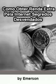   Breve ensaio simples e direto de como trabalhar via internet com as melhores empresas pré selecionadas. AVISO: Livro curto (mais de ótima qualidade e muito prático recomendado pela).