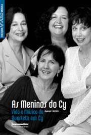 Quarteto em Cy é o nome de um grupo vocal brasileiro formado inicialmente pelas irmãs Cybele, Cylene, Cynara e Cyva. Com o apoio de Vinícius de Moraes, iniciaram a carreira em 1964 com apresentações em boates do Rio de Janeiro. No final da década de 1960 o grupo alcançou êxito internacional sob o título The Girls From Bahia tendo passado por mudanças em sua composição original. As vozes do grupo transitaram por notáveis compositores da música brasileira, como Vinícius de Moraes, Dorival Caymmi, Chico Buarque, Tom Jobim e tantos outros. Seus registros fonográficos foram lançados em mais de 30 discos-tanto no Brasil quanto no exterior. Com uma carreira sólida e inabalável por mais de quarenta anos, o Quarteto em Cy se mantém como um dos mais notáveis e expressivos grupos vocais da história da MPB.

Livros eletrônicos de Música grátis em todos os formatos
formato pdf mobipocket txt ePub format