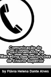 Faculdade de Economia, Administração e Contabilidade
Universidade de São Paulo

"Este trabalho estuda de que forma as instituições de ensino superior comunicam seu posicionamento de marketing. Com base na análise de conteúdo, foram examinados os sites das cinco maiores universidades, de acordo com o número de matrículas pelo Censo da Educação Superior de 2006. [...] Entre os resultados, viu-se que, contrariamente ao senso comum de que o pilar de posicionamento seria baseado apenas em preço, a conveniência (sobretudo em seu sentido de facilitação) foi assunto recorrente do discurso. [...] Conveniência significou ainda ênfase ao elemento distribuição. [...]  Também foi frequente o pragmatismo: enfatizar resultados mais imediatos dos cursos, por exemplo, para a conquista de um emprego ou acelerar o sucesso profissional. As cinco maiores trazem semelhanças na linguagem, na estrutura dos sites e nos problemas, sendo que no momento da redação final deste trabalho os sites haviam sido todos reformulados."

Livros de Administração grátis em todos os formatos
formato pdf mobipocket txt ePub format
