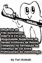   Influência de três iluminantes e da rugosidade superficial de dentes artificiais de resina composta na percepção da diferença cor entre profissionais da Odon Faculdade de Odontologia / Dentística