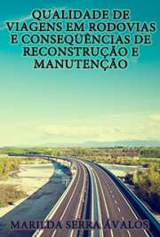 Escola de Engenharia de São Carlos / Transportes
Universidade de São Paulo

"Nota sobre a qualidade de viagem é uma classificação associada à opinião emitida por um indivíduo em uma escala ordenada de números naturais. [...] Este trabalho resume e discute resultados de uma tese de doutorado cujo objetivo principal foi mostrar que conseqüências de ações para reconstrução e manutenção de rodovias podem ser usadas para prever alterações em nível de qualidade de viagens expressas por relações entre distribuição de notas que expressem opiniões de avaliadores e ocorrências de medidas sobre características de componentes de rodovias. [...] Espera-se que a informação sobre o comportamento de relações entre notas e medidas físicas possa contribuir para verificar as conseqüências de reconstrução e manutenção de segmentos de via, do ponto de vista de usuários. E também, orientar critérios e métodos que definam prioridades de ações para reconstruir, manter e melhorar a qualidade de viagens em rodovias."

Baixar livros de Engenharia de Transportes 
Download ebooks grátis