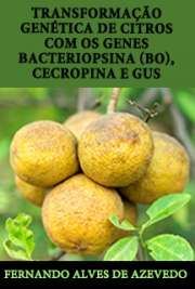 Escola Superior de Agricultura Luiz de Queiroz / Fitotecnia
Universidade de São Paulo

"A utilização de técnicas biotecnológicas como a transformação genética, tem auxiliado os programas de melhoramento de plantas perenes. Essa técnica já é utilizada em citros com sucesso, principalmente para obtenção de plantas tolerantes a doenças. O presente trabalho teve três objetivos: 1.transformação genética do porta-enxerto limão ¿Cravo¿ com o gene bacteriopsina (bO), relacionado com ativação de mecanismos de defesa da planta como morte programada de células e produção de ácido salicílico, com o intuito de aumentar a resistência a gomose de Phytophthora; 2. transformação genética das principais variedades copas de laranja doce (¿Hamlin¿, ¿Valência¿, ¿Natal¿ e ¿Pêra¿) com o gene da cecropina. [...] Os resultados obtidos nesse trabalho são pioneiros em citros, utilizando os genes bO, cecropina e o promotor PAL."

Baixar livros de Fitotecnia 
Download ebooks grátis