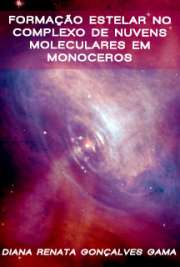 Instituto de Astronomia, Geofísica e Ciências Atmosféricas / Astronomia
Universidade de São Paulo

"Comparamos duas nuvens moleculares, Rosette (RMC) e Monoceros R2 (Mon R2), localizadas no Complexo de Monoceros com o objetivo de estudar suas condições físicas relacionadas às primeiras fases da formação estelar. Tratam-se de regiões interessantes por apresentarem características que podem ser confrontadas com a hipótese de formação estelar provocada pela passagem de nuvens de altas velocidades atravessando o plano Galáctico (HVCs). [...] Concluímos que a distribuição de objetos e a estrutura das nuvens estão de acordo com as simulações dos modelos de HVCs. Porém, nossos resultados também são compatíveis com modelos alternativos, que simulam a dinâmica da Galáxia, para explicar o cenário de formação estelar no Complexo de Monoceros."

Baixar livros de Nuvens Moleculares 
Download ebooks grátis