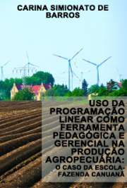   Uso da programação linear como ferramenta pedagógica e gerencial na produção agropecuária: o caso da Escola-fazenda Canuanã Faculdade de Medicina Veterinária e Zootecnia / Nutrição e Produção Animal