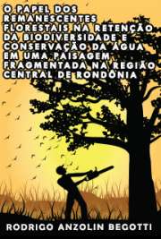   O papel dos remanescentes florestais na retenção da biodiversidade e conservação da água em uma paisagem fragmentada na região central de Rondônia Escola Superior de Agricultura Luiz de Queiroz / Recursos Florestais