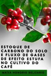 Escola Superior de Agricultura Luiz de Queiroz / Solos e Nutrição de Plantas
Universidade de São Paulo

"O café é uma das principais culturas exploradas no Brasil, e está entre as mais importantes commodities agrícolas de exportação. A demanda por produtos agrícolas sustentáveis é cada vez maior, questão especialmente importante para a competitividade dos produtos de exportação. [...] O objetivo deste estudo foi determinar o estoque de carbono no solo e o fluxo de gases de feito estufa no cultivo do café. [...] Buscando atender a exigências de sustentabilidade avaliou-se a emissão do sistema de produção por cada saca de café (60 kg). Para tal foram utilizados dados de combustível, fertilizantes nitrogenados, adubo orgânico, calcário e eletricidade. A fazenda emitiu um total de 2.698 t CO2 equivalente de GEE durante dois anos agrícolas. A fonte que mais contribuiu foi o uso óleo diesel (1.407 t CO2eq) e a menor foi a eletricidade (41 t CO2eq). Para produzir uma saca de café foram emitidos 0,68 kg de CO2eq kg-1 de café."

 de Cafeicultura em formato pdf epub mobipocket HTML txt. Download do ebook grátis.