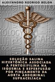   Solução salina hipertônica associada à pentoxifilina na isquemia e reperfusão por pinçamento da aorta abdominal supracelíaca Faculdade de Medicina / Anestesiologia