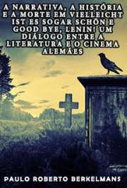 A narrativa, a história e a morte em Vielleicht ist es sogar schön e Good bye, Lenin! Um diálogo entre a literatura e o cinema alemães

Faculdade de Filosofia, Letras e Ciências Humanas / Língua e Literatura Alemã
Universidade de São Paulo

"A história da Alemanha foi profundamente marcada por fatos como a queda do Muro de Berlim (1989) e a Reunificação do país (1990). Desde então, as representações artísticas não poderiam deixar de retratar esses acontecimentos e suas consequências. [...] Relembrar o passado pode ser uma forma não apenas de analisá-lo e compreendê-lo melhor como também de manter vivas certas figuras (entes queridos) através das lembranças. [...] Deste modo, o objetivo desta tese é analisar a estrutura narrativa das obras, verificando o papel do narrador, as questões históricas e o tema da morte no livro e no filme. Para tanto, foram usados como fundamento teórico essencialmente os textos de Todorov, Genette, Bordwell, Bandeira, Freud."

Obrigado por baixar ebooks grátis de estudos de Literatura Alemã . online na melhor biblioteca do Mundo!