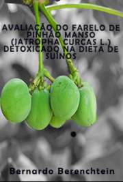 Centro de Energia Nuclear na Agricultura / Energia Nuclear na Agricultura e no Ambiente
Universidade de São Paulo

"Objetivou-se com este estudo avaliar a utilização do farelo de pinhão manso (Jatropha curcas L.) detoxicado (FPMD) na dieta de suínos em terminação. [...] Não foram observados (P>0,05) efeitos da adição do FPMD sobre o desempenho, pesos relativos do fígado, rins, coração, intestino grosso, comprimento do intestino delgado, bem como nas análises sanguíneas dos animais. No entanto, foi observada redução significativa (P0,05) a emissão de metano entérico pelos suínos. Com os resultados, conclui-se que, embora a inclusão do FPMD tenha acarretado alguns aspectos deletérios, de modo geral, o farelo de pinhão manso detoxicado pode ser incluído em até 2% nas dietas de suínos em terminação."

Obrigado por baixar ebooks grátis de Energia Nuclear na Agricultura . online na melhor biblioteca do Mundo!