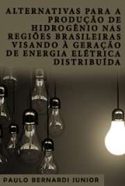 Alternativas para a produção de hidrogênio nas regiões brasileiras visando à geração de energia elétrica distribuída

Instituto de Pesquisas Energéticas e Nucleares / Tecnologia Nuclear - Materiais
Universidade de São Paulo

"Neste trabalho foram selecionadas, estabelecidas e estimadas possíveis fontes de produção de hidrogênio para a geração de energia elétrica de forma distribuída, com a utilização de célula a combustível. Estudaram-se três fontes de geração de energia renovável no Brasil: a biomassa, a energia solar fotovoltaica e a energia eólica. [...] Mediante os resultados obtidos é possível demonstrar as potencialidades do Brasil para a geração de energia elétrica de maneira distribuída e com a substituição de combustíveis fósseis e por conseqüência, com a melhoria do meio ambiente."

Obrigado por baixar ebooks grátis de energia elétrica distribuída . online na melhor biblioteca do Mundo!