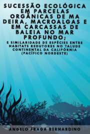   Sucessão ecológica em parcelas orgânicas de madeira, macroalgas e em carcassas de baleia no mar profundo; e similaridade de espécies entre habitats redutores Instituto Oceanográfico / Oceanografia Biológica