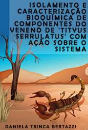 Isolamento e caracterização bioquímica de componentes do veneno de Tityus serrulatus com ação sobre o sistema complemento

Faculdade de Ciências Farmacêuticas de Ribeirão Preto / Toxicologia
Universidade de São Paulo

"Este trabalho relata o isolamento e caracterização bioquímica parcial de componentes do veneno de Tityus serrulatus (VTs) com ação sobre o sistema complemento (SC). O procedimento de purificação envolveu uma cromatografia de troca iônica do VTs em CM-celulose-52, em pH 7,8 e doze frações foram obtidas, denominadas de I a XIII. [...] Em resumo, este trabalho mostrou que o VTs contém proteases (MQ-5 e MQ-7, metaloproteases) que são capazes de ativar o SC e podem ser importantes no processo inflamatório que ocorre em conseqüência do envenenamento. Além disso, estas proteínas podem ser usadas para depledar o SC em modelos experimentais de doenças em que este sistema está envolvido."

 grátis de Toxicologia . online na melhor biblioteca do Mundo!