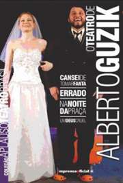   Além de ser um dos mais respeitados críticos teatrais do Brasil, professor de Teatro na ECA e EAD, depois no Macunaíma e Escola Wolf Maia, Alberto Guzik tem Mas este volume apresenta outra faceta do talento de Guzik: seu trabalho como dramaturgo. São q