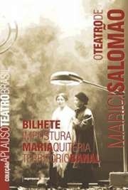   Dramaturga, jornalista e crítica teatral, Marici Salomão teve sua formação orientada por Luís Alberto de Abreu (entre 1992-1997) e Antunes Filho (de 1998 a 2 De seus diálogos emergem falas originais, subversivas e perturbadoras que dizem não somente o 