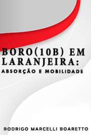 Centro de Energia Nuclear na Agricultura / Energia Nuclear na Agricultura
Universidade de São Paulo

"A deficiência de boro (B) é comum nos pomares citrícolas paulistas. [...] O objetivo do presente trabalho foi estudar, com o auxilio da técnica isotópica, a absorção de B pelas raízes e folhas da laranjeira, verificar a mobilidade do elemento na planta e quantificar a contribuição da adubação com B para os frutos da laranjeira. [...] Pelos resultados obtidos nos experimentos foi possível verificar que cerca de 20% a 40% do B presente nas partes novas da laranjeira foi proveniente de reservas das laranjeiras, ou seja, foi redistribuído na planta, e o menor valor foi obtido quando as laranjeiras estavam deficientes em B. A absorção de B pelas folhas da laranjeira foi inferior a 9% total de B depositado nas folhas, e o nutriente permaneceu principalmente nos órgãos onde foi aplicado (97%). A adubação com B no solo foi, cerca de 3 a 4 vezes, mais eficiente em fornecer o nutriente para a laranjeira, do que a aplicação do nutriente na folha."

Obrigado por baixar ebooks grátis de citricultura . onlin...