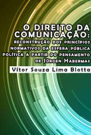   O direito da comunicação: reconstrução dos princípios normativos da esfera pública política a partir do pensamento de Jürgen Habermas Faculdade de Direito / Filosofia e Teoria Geral do Direito