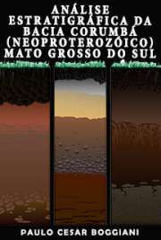 Instituto de Geociências / Geologia Sedimentar
Universidade de São Paulo

"O estudo teve como objetivo a análise estratigráfica do Grupo Corumbá. Esta unidade aflora na região central da América do Sul com exposições no Planalto da Bodoquena e nos arredores do Maciço de Urucum, constituindo parte da Faixa de Dobramentos Paraguai e da cobertura cratônica. A Faixa de Dobramentos Paraguai, relacionada ao evento orogenético Pan-Africano - Brasiliano, ocorre a sudeste do Cráton Amazônico e a leste do Bloco Rio Apa, onde compreende metassedimentos neoproterozóicos, de baixo grau metamórfico, que se estendem sobre o cráton. São características desta unidade geotectônica a deformação polifásica, com dobras isoclinais e falhas de empurrão de vergência para oeste e noroeste, e o escasso registro vulcânico básico. [...] Fechando a evolução geológica da Faixa Paraguai, ocorreram deformações tectônicas brasilianas, mais intensas nas porções orientais da faixa, seguidas de magmatismo granítico pós-tectônico, com idade a redor de 500 Ma."

 grátis de Estratigrafia . on...