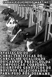   Avaliação de características de carcaça e qualidade de carne e predição da composição corporal de grupos genéticos de bovinos selecionados para peso pós-desm Escola Superior de Agricultura Luiz de Queiroz / Ciência Animal e Pastagens