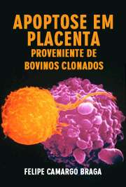 Faculdade de Medicina Veterinária e Zootecnia / Anatomia dos Animais Domésticos e Silvestres
Universidade de São Paulo

"A produção comercial de bovinos produzidos por transferência nuclear de célula somática permitiu o desenvolvimento de novo modelo no estudo da placenta. [...] A observação da ausência de regressão levaram à formulação da hipótese de placentônios provenientes de gestações produzidas por transferência de núcleo apresentam menor freqüência de apoptose quando comparados com placentônios provenientes de gestações produzidas por monta natural. [...] Nenhuma diferença significativa foi encontrada quando comparadas variáveis como sexo, sobrevivência e peso ao nascimento para todos os genes estudados. A redução da expressão do BAX no grupo transferência de núcleo sugere que a apoptose é menor neste grupo e a relação BAX/BCL2 indica que a redução na taxa de morte celular programada pode ser responsável pela redução na taxa de regressão dos placentônios."

 grátis de clonagem animal . online na melhor biblioteca do Mundo!