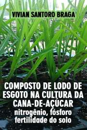   Composto de lodo de esgoto na cultura da cana-de-açúcar: nitrogênio, fósforo, fertilidade do solo e produtividade Centro de Energia Nuclear na Agricultura / Química na Agricultura e no Ambiente