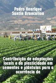 Contribuição de adaptações locais e da plasticidade em sementes e plântulas para a ocorrência de Euterpe edulis e Syagrus romanzoffiana em três formações florestais do Estado de São Paulo

Escola Superior de Agricultura Luiz de Queiroz / Fitotecnia
Universidade de São Paulo

"Espécies com ampla distribuição geográfica e ecológica podem possuir adaptações locais como consequência de pressões de seleção diferenciadas e específicas para cada habitat ocupado, originando ecótipos. [...] Dessa forma, esse trabalho foi conduzido com o objetivo de avaliar a contribuição de adaptações locais e da plasticidade em sementes e plântulas para a ocorrência das espécies de palmeira Euterpe edulis e Syagrus romanzoffiana [...]. Assim, esses resultados apontam que sementes e plântulas de espécies arbóreas nativas devem ser coletadas e utilizadas na mesma formação florestal a ser 10 submetida às ações de conservação e restauração ecológica, dada as evidências de adaptações locais para essas duas espécies de palmeira."

 grátis de Fitotecnia . online na melhor b...